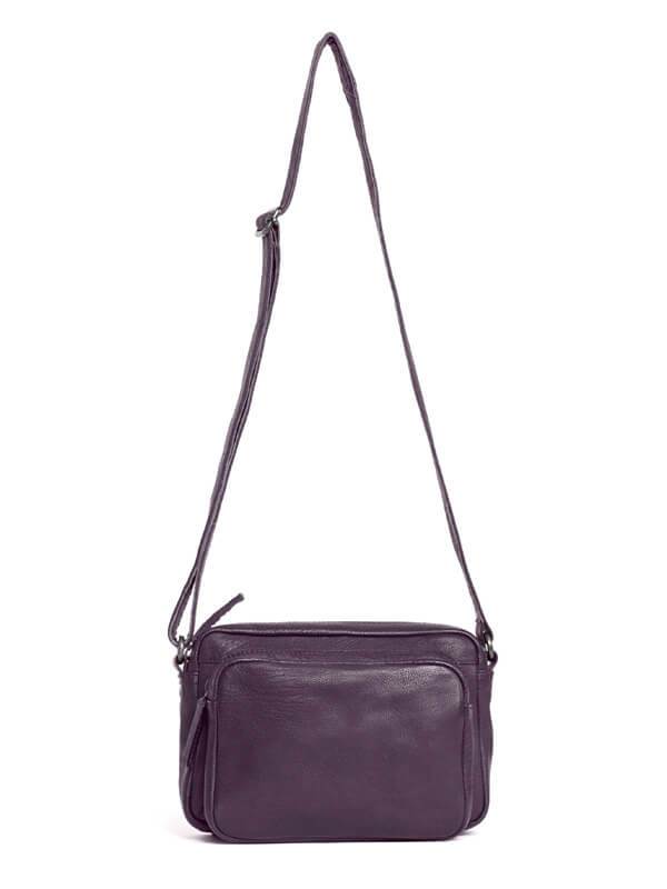 Sticks and Stones - Ledertasche Toscana Bag - Royal Purple