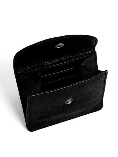 Sticks and Stones - Lederbörse Umbria Wallet - Black Innenansicht