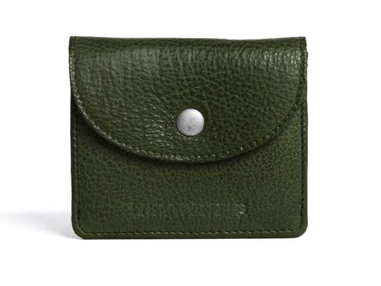 Sticks and Stones - Lederbörse Umbria Wallet - Dark Olive