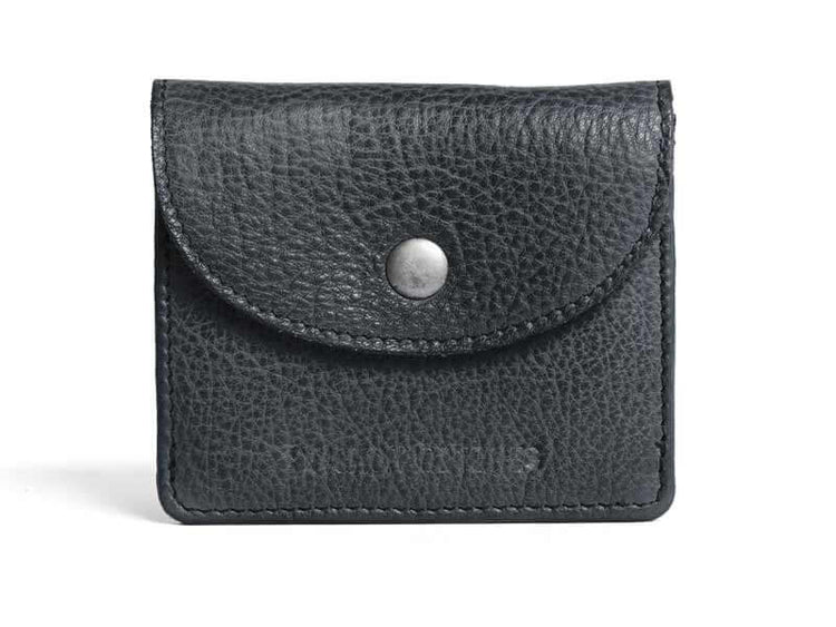 Sticks and Stones - Lederbörse Umbria Wallet - Slate Blue
