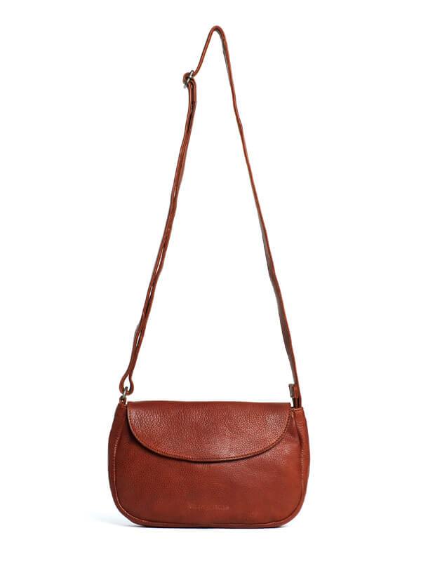 Sticks and Stones - Ledertasche Veneto Bag - Cognac