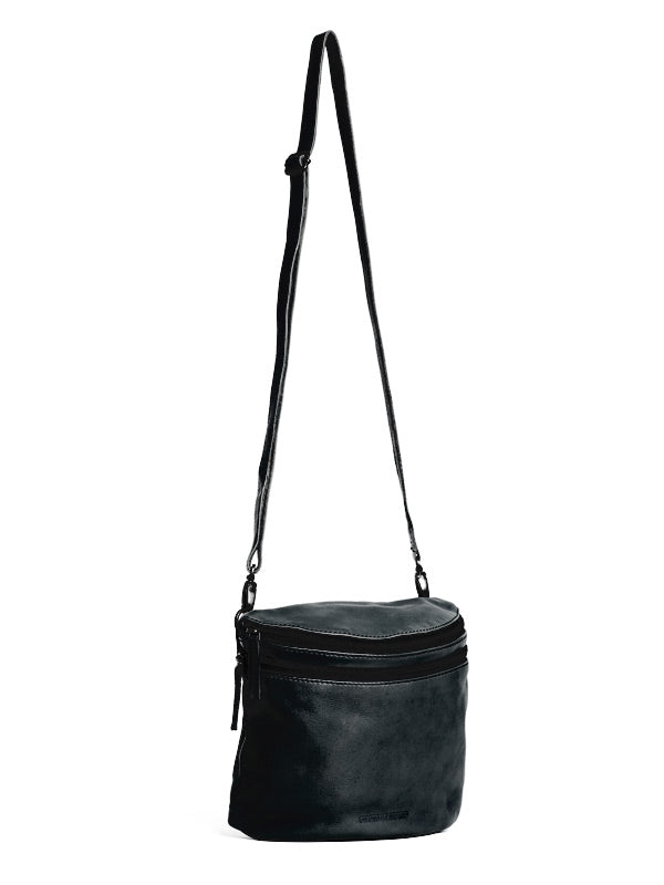 Sticks and Stones - Ledertasche Vigo Bag - Slate Blue