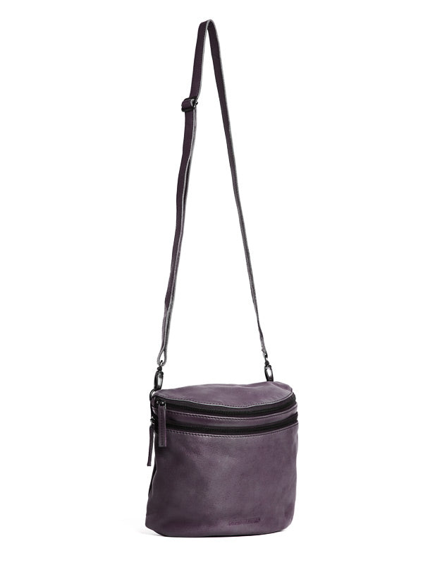 Sticks and Stones - Ledertasche Vigo Bag - Vintage Violet