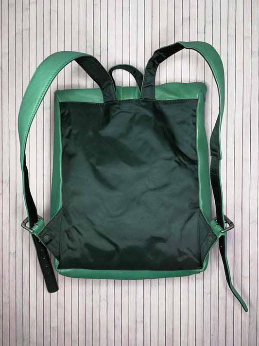 Messenger Backpack - Deep Green
