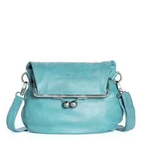 Sticks and Stones Bügeltasche Cannes Bag Aquamarin