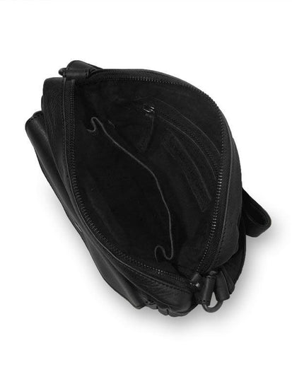 Sticks and Stones - Ledertasche Carmel Bag - Black Innenansicht