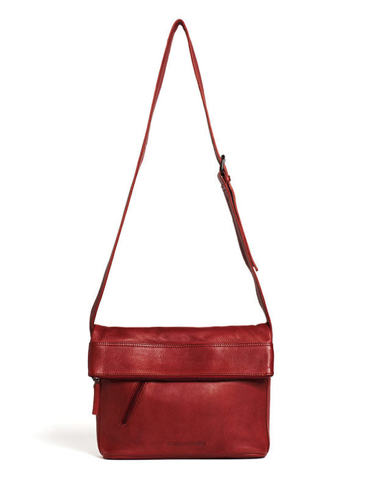 Sticks and Stones - Umschlagtasche City Bag - Bright Red