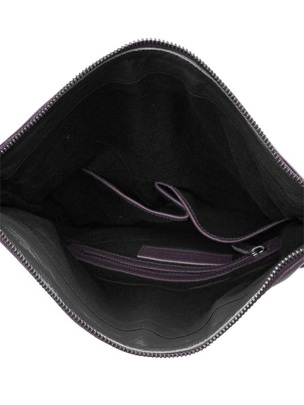 Sticks and Stones - Umschlagtasche Flap Bag - Vintage Violet Innenansicht