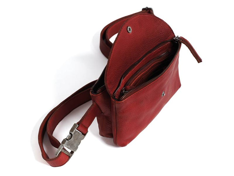 Sticks and Stones - Gürteltasche Indio Belt Bag - Bright Red Innenansicht