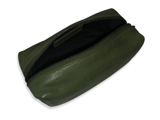 Sticks and Stones - Geldbeutel Jersey - Dark Olive Innenansicht