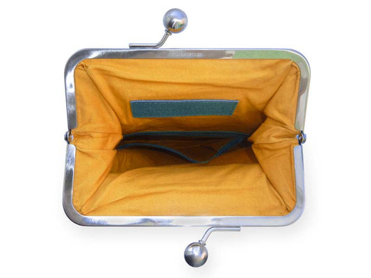 Sticks and Stones - Bügeltasche Lido Bag - Petrol Blue Innenansicht