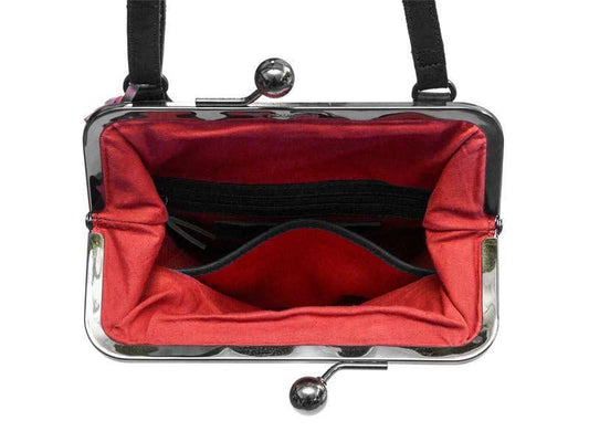 Sticks and Stones - Abendtasche Luxembourg - Black - Innenansicht