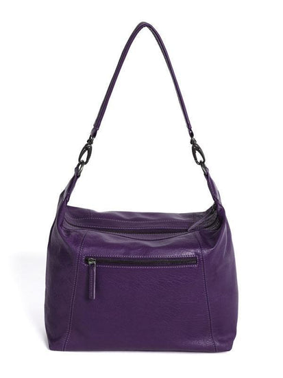 Sticks and Stones - Ledertasche Savona Bag - Classic Purple